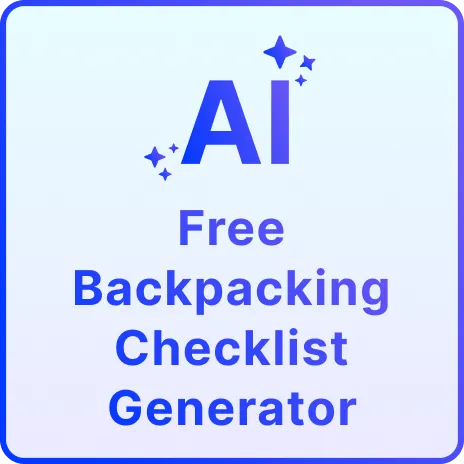 Free AI Backpacking Checklist Generator, Free Backpacking List Maker Online Free AI Backpacking Checklist Generator, Free Backpacking List Maker Online