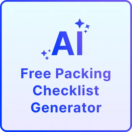 Free AI Packing Checklist Generator, Free Packing List Maker Online Free AI Packing Checklist Generator, Free Packing List Maker Online