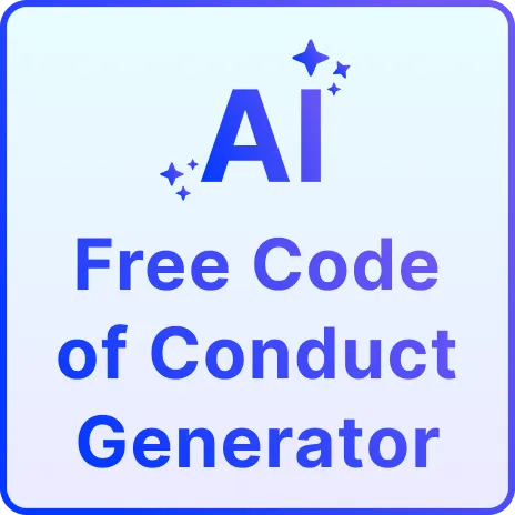 Free AI Code of Conduct Generator, Free Code of Conduct Maker Online