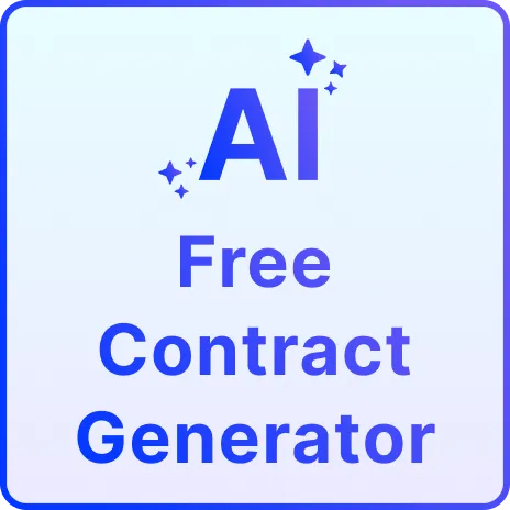 Free AI Contract Generator, Free AI Contract Maker Online