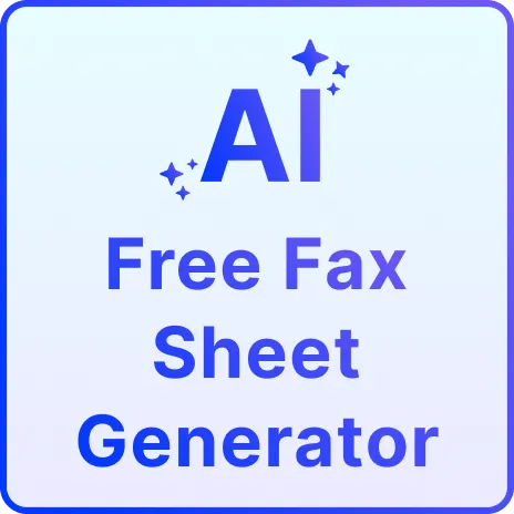 Free AI Fax Sheet Generator, Free Fax Cover Sheet Maker Online Free AI Fax Sheet Generator, Free Fax Cover Sheet Maker Online