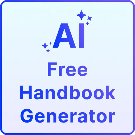Free AI Handbook Generator, Free AI Handbook Maker Online Free AI Handbook Generator, Free AI Handbook Maker Online