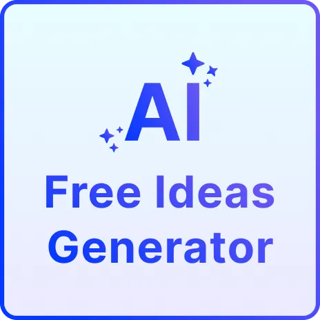 Free AI Ideas Generator, Smart Business Idea Maker Tool