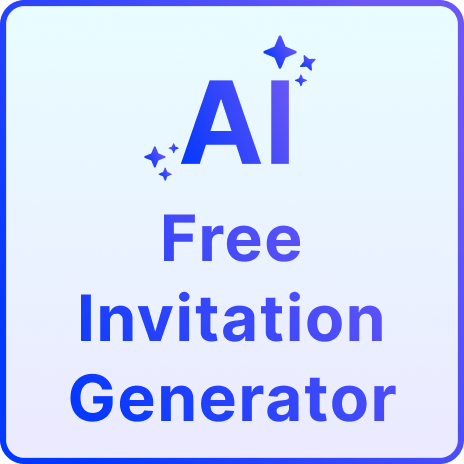 Free AI Invitation Generator, Free Invitation Maker Online Free AI Invitation Generator, Free Invitation Maker Online