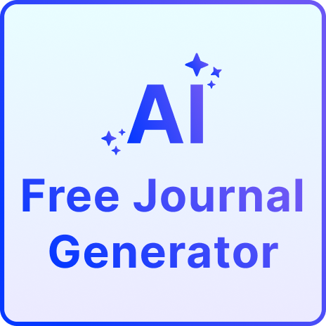 Free AI Journals Generator, Free Journals Maker Online Free AI Journals Generator, Free Journals Maker Online