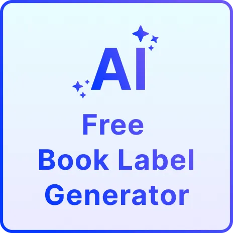 Free AI Book Label Generator, Free Book Label Maker Online