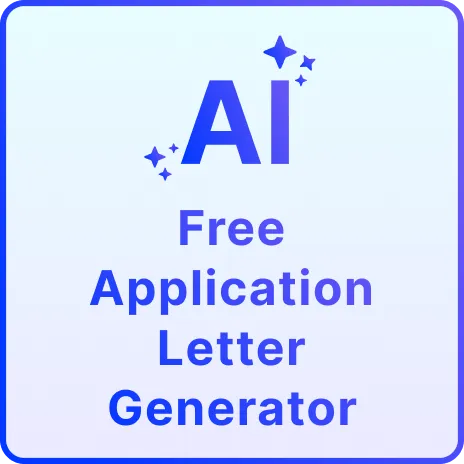 Free AI Application Letter Generator, Free Application Letter Maker Online
