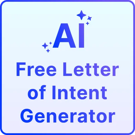 Free AI Letter of Intent Generator, Free Letter of Intent Maker Online Free AI Letter of Intent Generator, Free Letter of Intent Maker Online