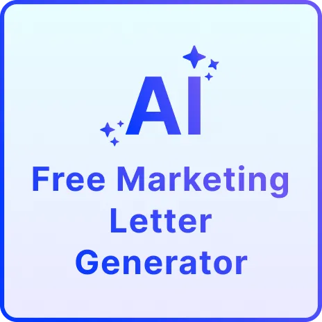 Free AI Marketing Letter Generator, Free Marketing Letter Maker Online Free AI Marketing Letter Generator, Free Marketing Letter Maker Online