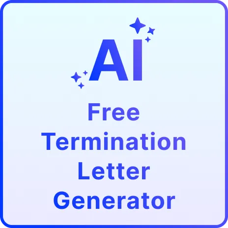 Free AI Termination Letter Generator, Free Termination Letter Maker Online