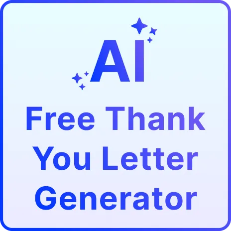 Free AI Thank You Letter Generator, Free Thank You Letter Maker Online Free AI Thank You Letter Generator, Free Thank You Letter Maker Online