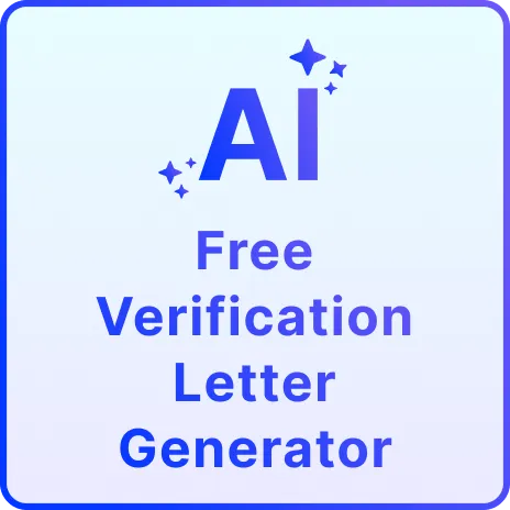 Free AI Verification Letter Generator, Free Verification Letter Maker Online Free AI Verification Letter Generator, Free Verification Letter Maker Online