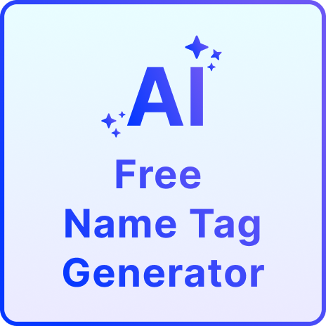 Free AI Name Tag Generator, Free Name Tag Maker Online Free AI Name Tag Generator, Free Name Tag Maker Online