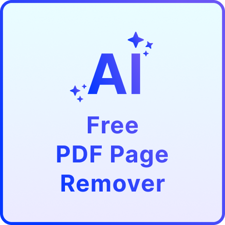 Free AI PDF Page Remover, Remove Pages from PDF