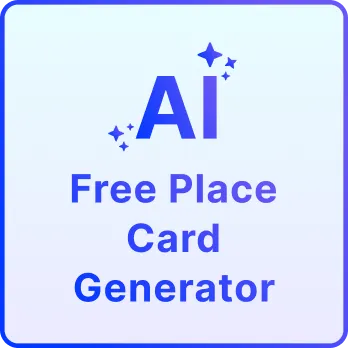 Free AI Place Card Generator, AI Place Card Maker Online Free AI Place Card Generator, AI Place Card Maker Online