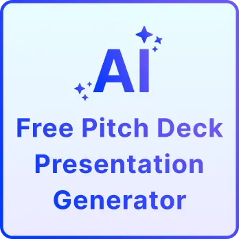 Free AI Pitch Deck Presentation Generator, Free Pitch Deck Presentation Maker Online