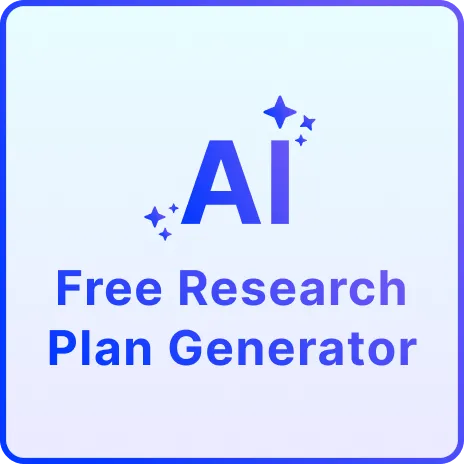 Free AI Research Plan Generator, Free Research Plan Maker Online