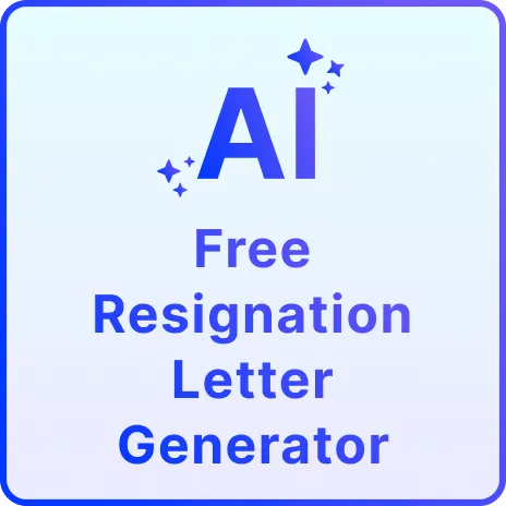 Free AI Resignation Letter Generator, Free Resignation Letter Maker Online Free AI Resignation Letter Generator, Free Resignation Letter Maker Online