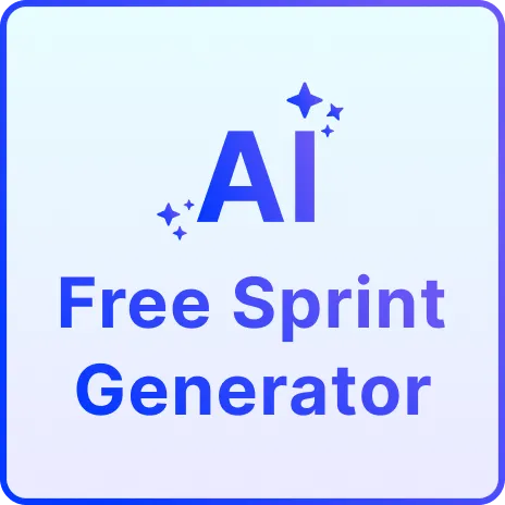Free AI Sprint Generator, Free Sprint Plan Maker Online Free AI Sprint Generator, Free Sprint Plan Maker Online