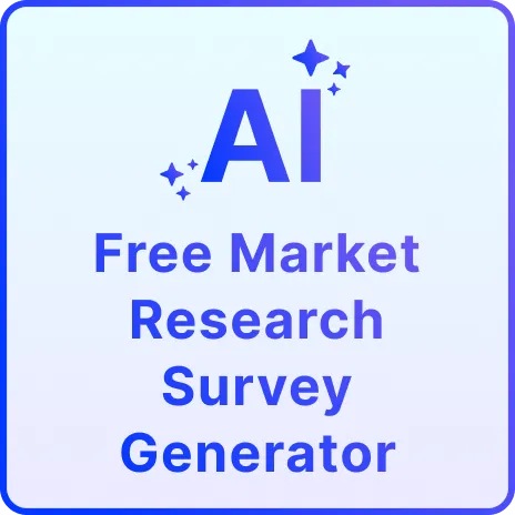 Free AI Market Research Survey Generator, Free Survey Maker Online Free AI Market Research Survey Generator, Free Survey Maker Online