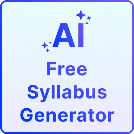 Free AI Syllabus Generator, Free Syllabus Maker Online	