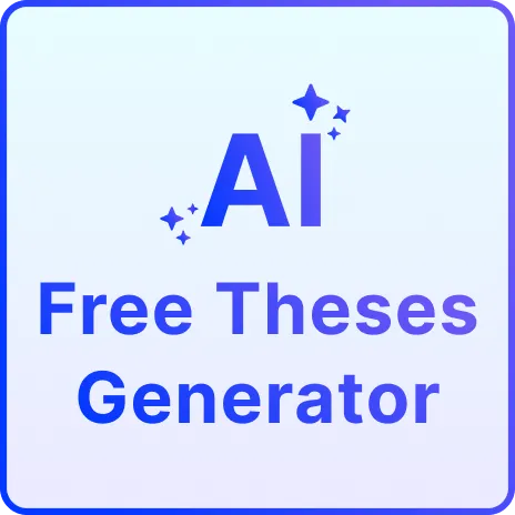 Free AI Thesis Generator, Free Thesis Maker Online	