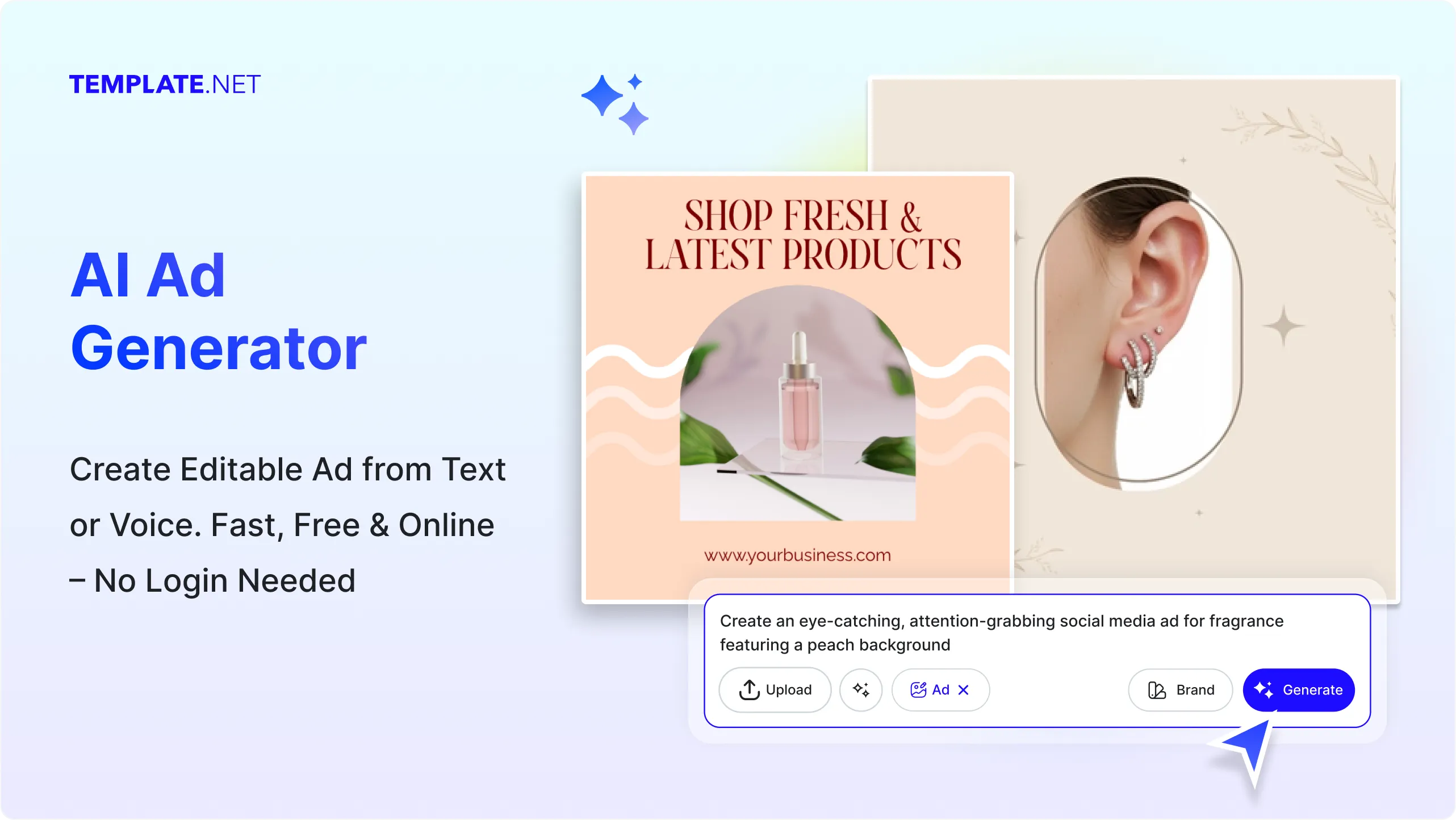 Free AI Ad Generator, Free AI Ad Maker Online