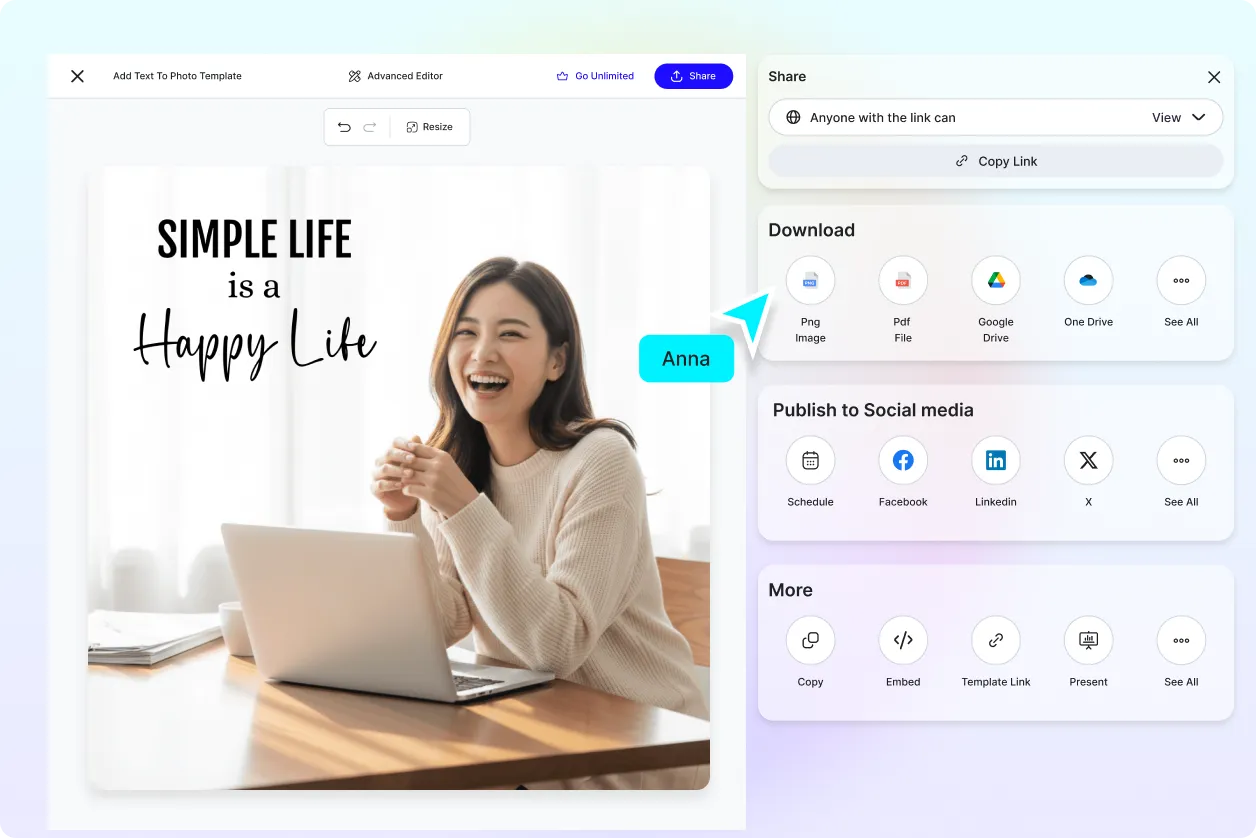 Free AI Add Text to Photo, AI Add Text to Photo Online Maker