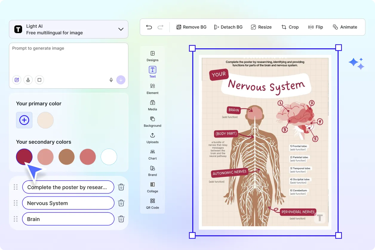 Free AI Anatomy Generator, Create Anatomy Designs Online