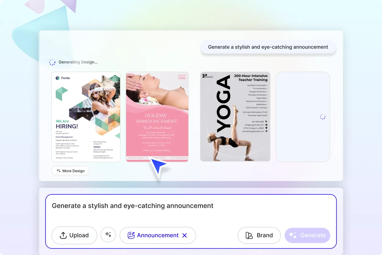 Free AI Announcement Generator, Free AI Announcement Maker Online
