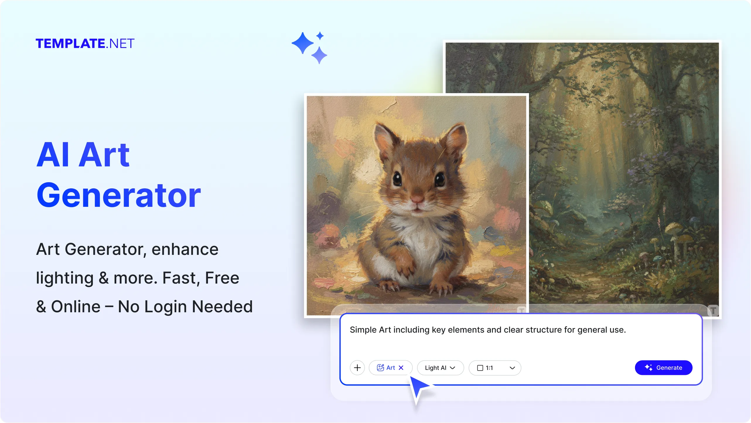 Free AI Art Generator, Create AI Art Images Online [ No Signup ]