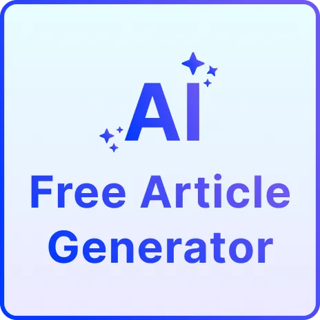 Free AI Article Generator, AI Article Writer Online Free AI Article Generator, AI Article Writer Online