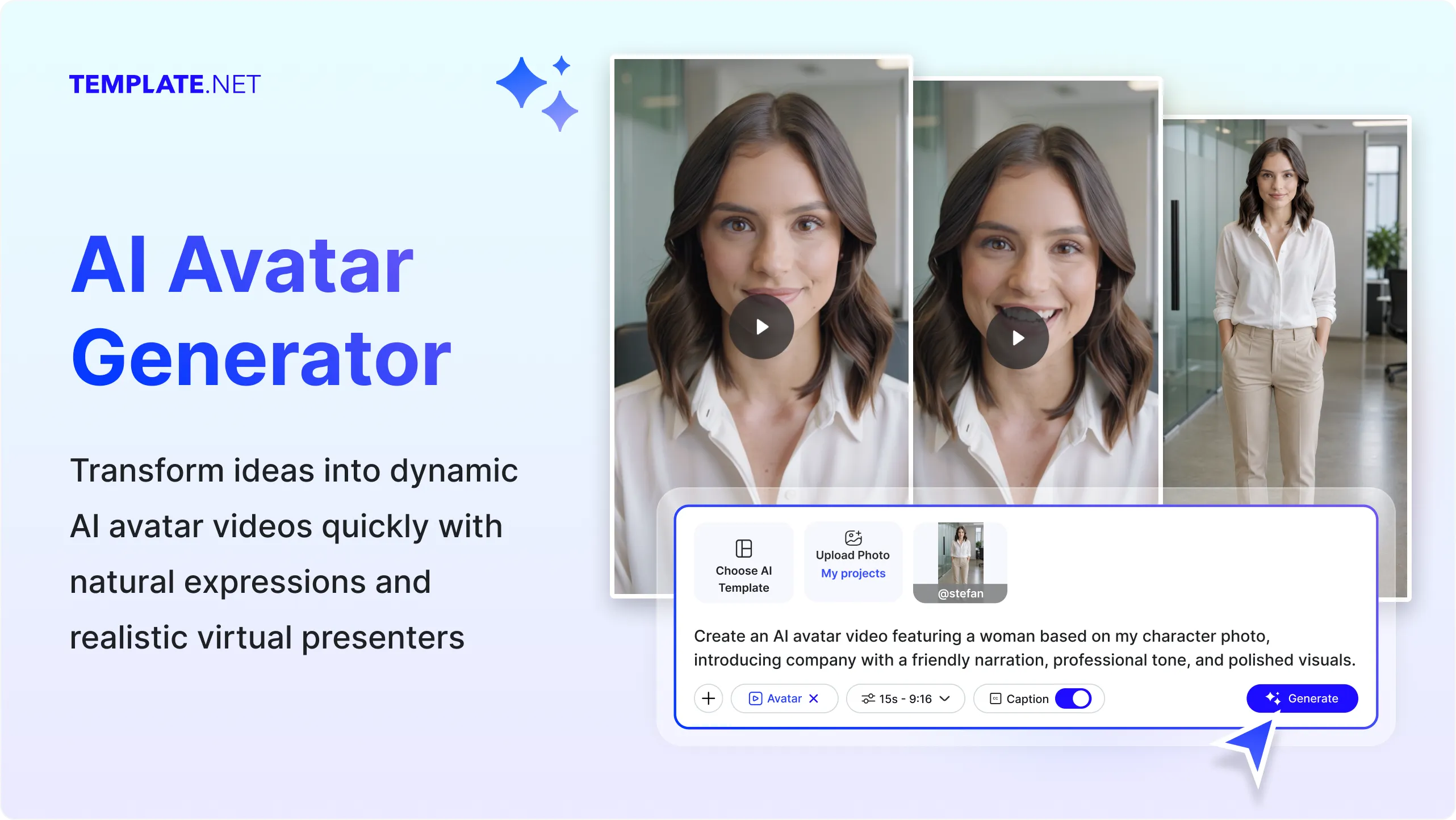 AI Avatar Generator Online – Create Stunning Avatar Videos