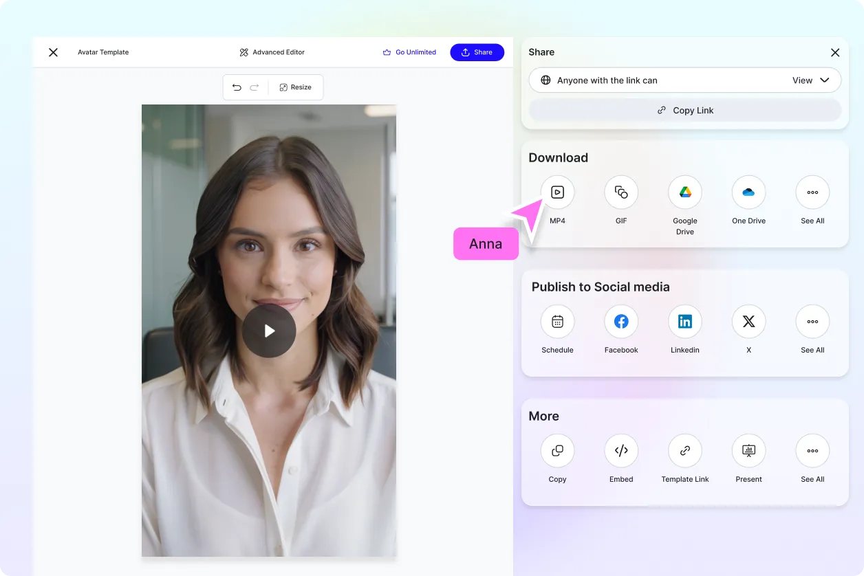 AI Avatar Generator Online – Create Stunning Avatar Videos
