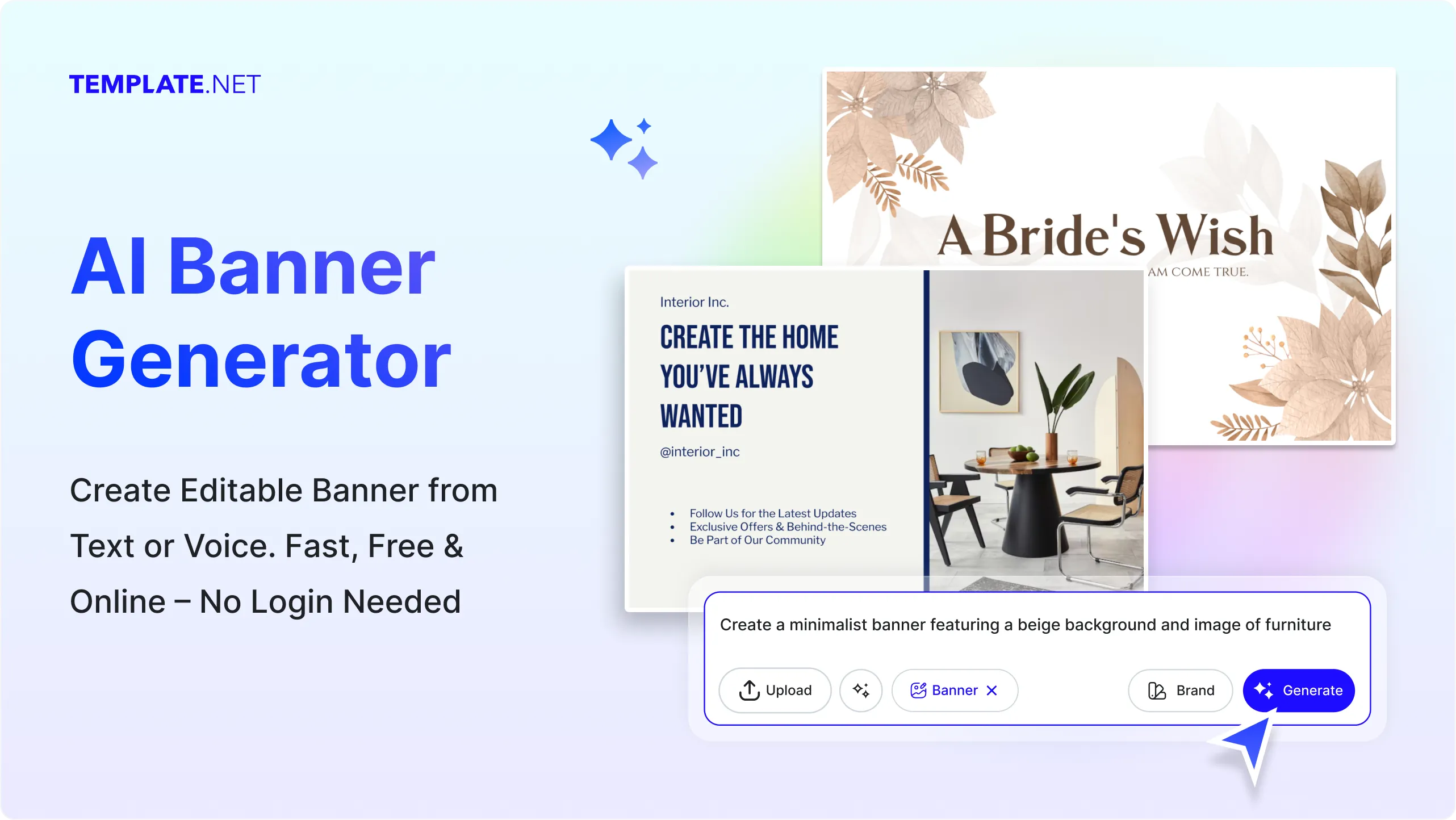 Free AI Banner Generator, Free Banner Maker Online