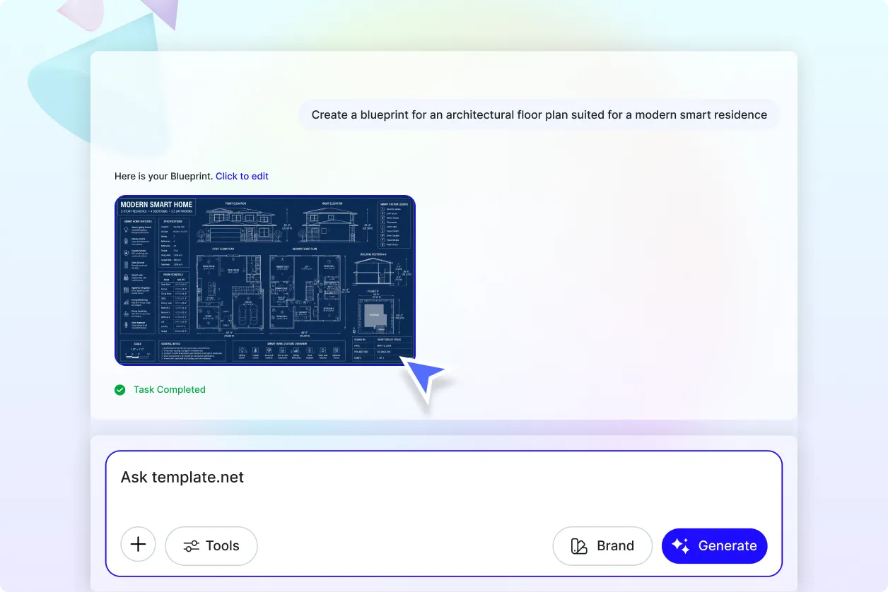 Free AI Blueprint Generator, Online AI Blueprint Maker