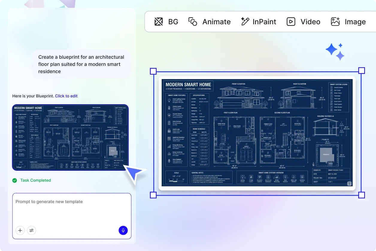 Free AI Blueprint Generator, Online AI Blueprint Maker