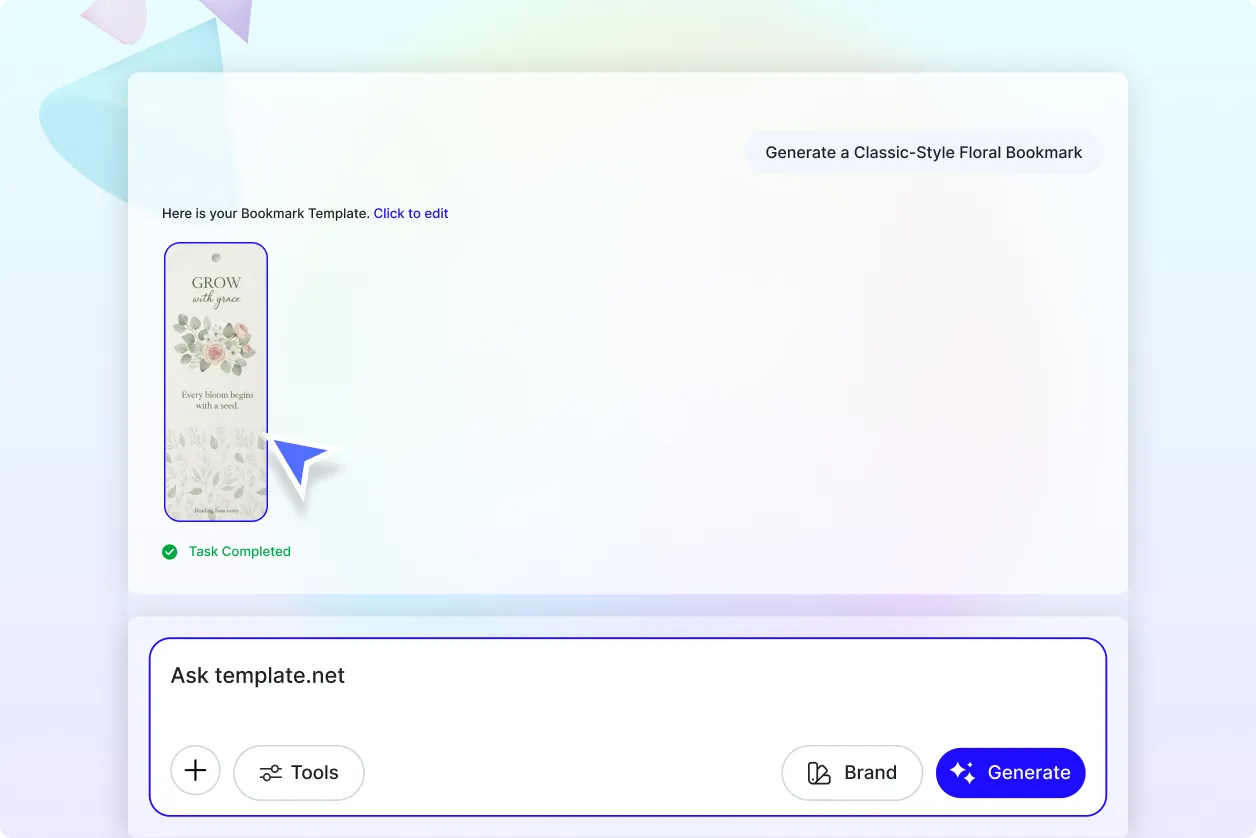Free AI Bookmark Generator, Create Custom Bookmarks Online [ No Signup ]