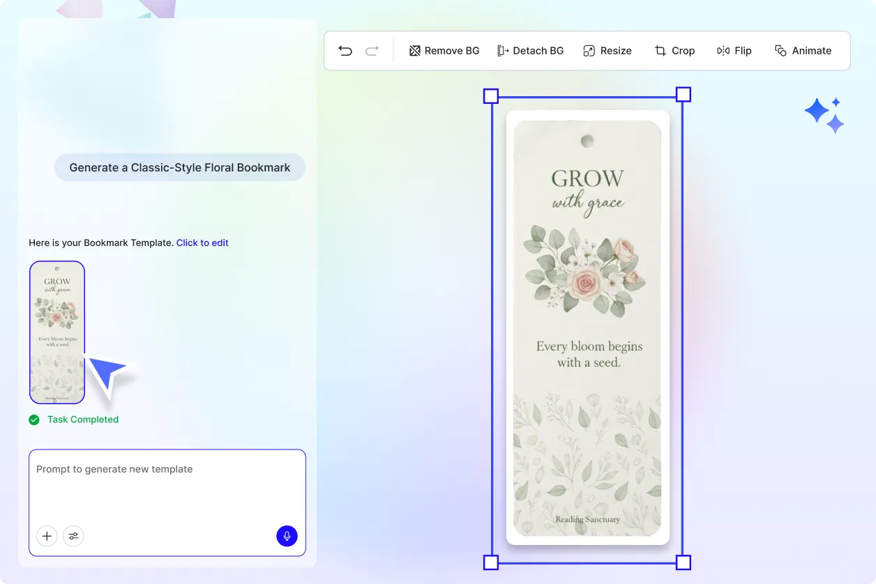 Free AI Bookmark Generator, Create Custom Bookmarks Online [ No Signup ]