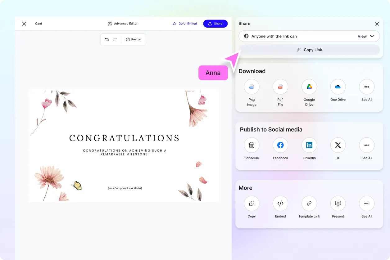 Free AI Card Generator, Free Card Maker Online