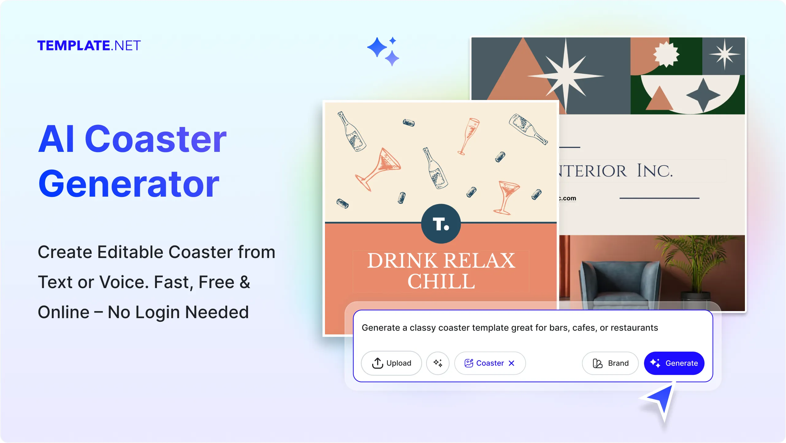 Free AI Coaster Generator, Free Coaster Maker Online