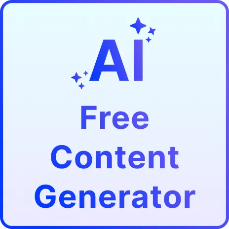 Free AI Content Generator – AI Content Writing Tool Online [ No Signup ]