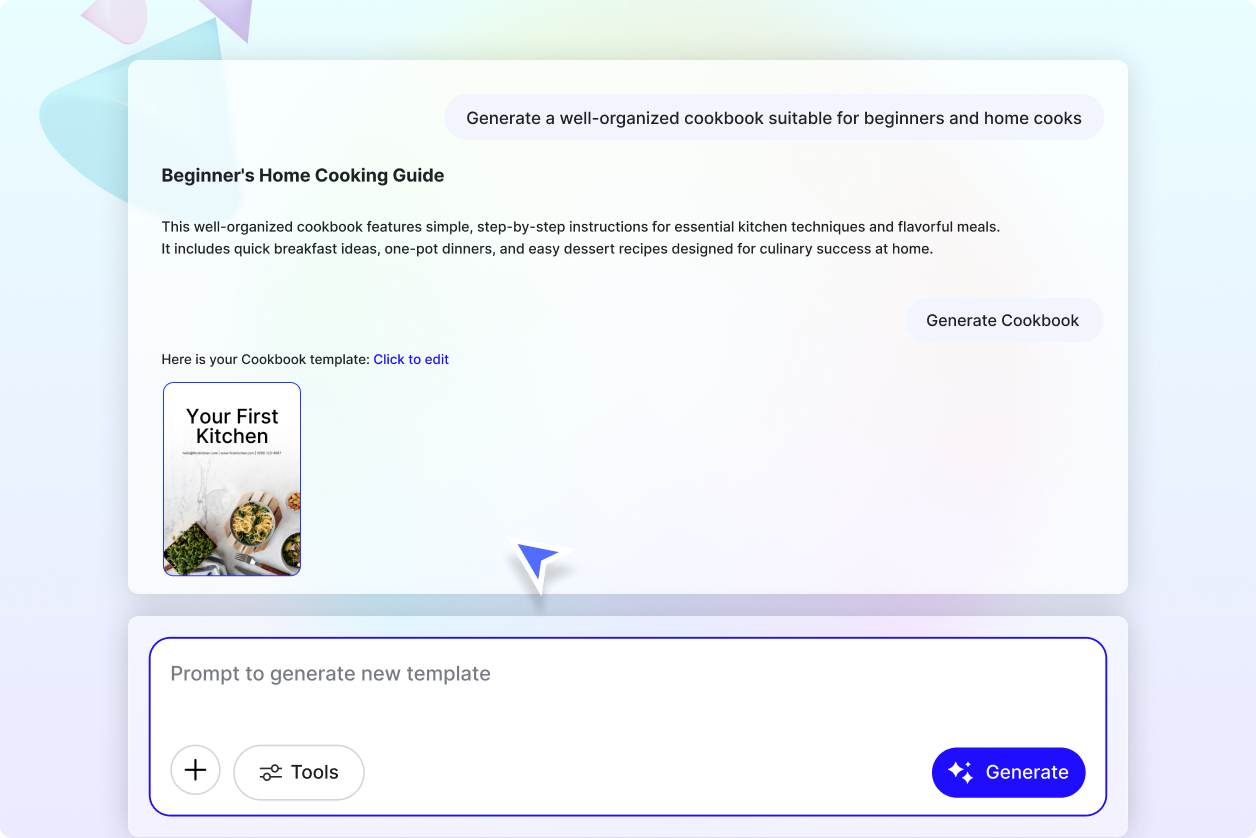 Free AI Cookbook Generator Online, AI Cookbook Maker [ No Signup ]