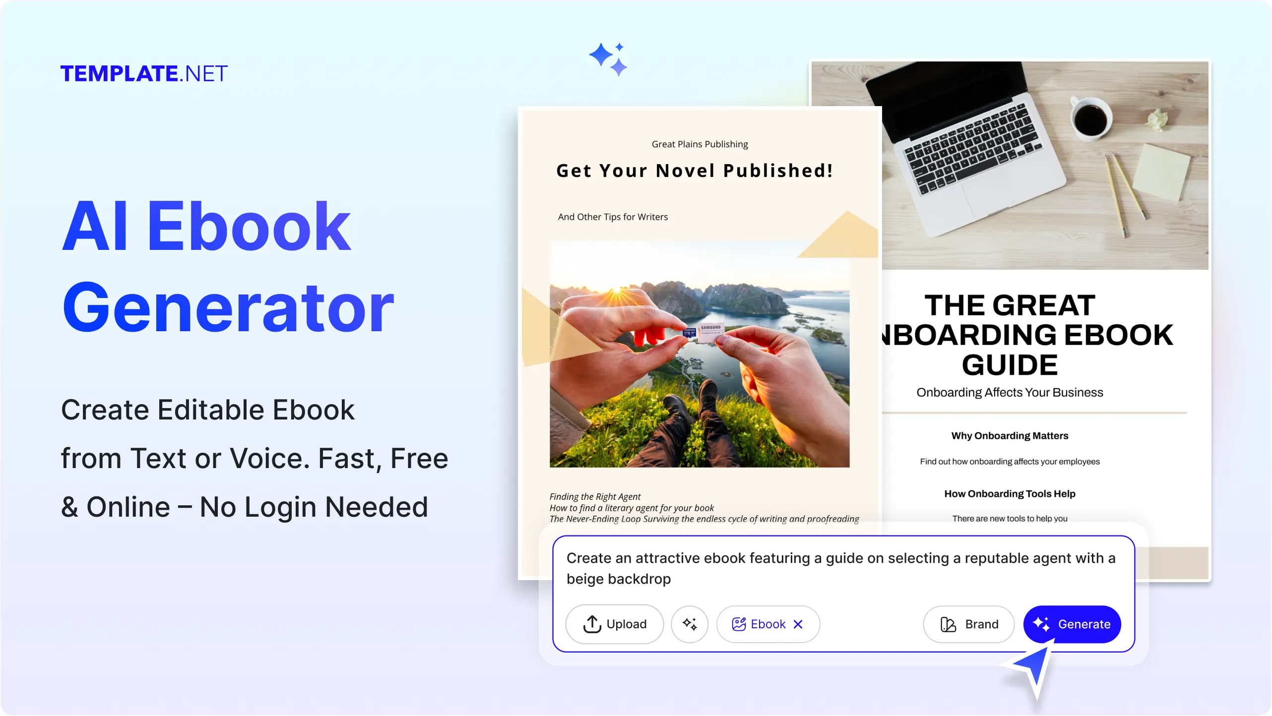 Free AI eBook Generator, Free Online eBook Creator