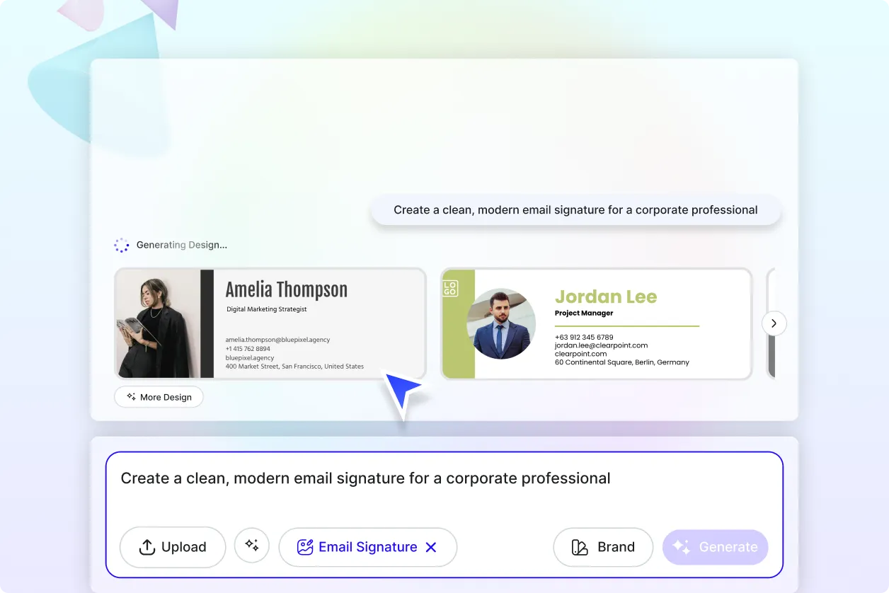 Free AI Email Signature Generator, Free Email Signature Maker [ No Signup ]