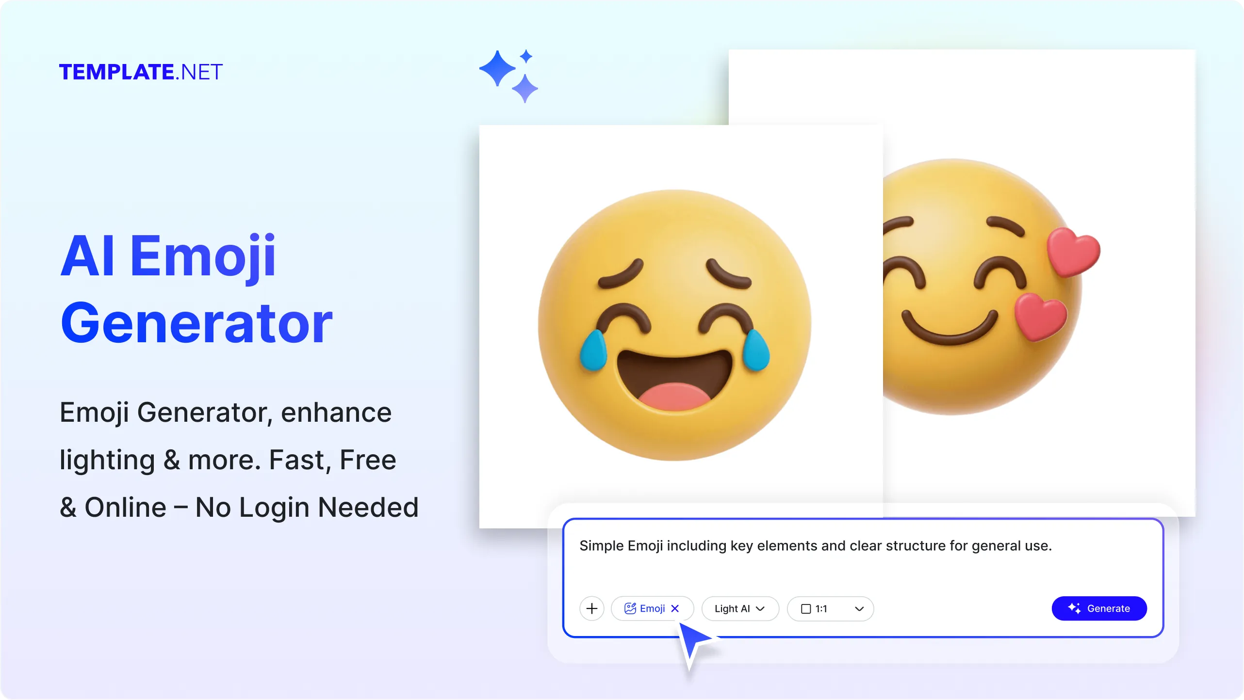 Free AI Emoji Generator, Create Emoji Images Online [ No Signup ]