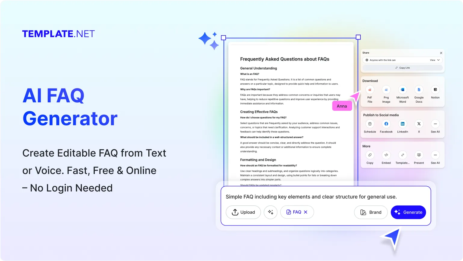  Free AI FAQ Generator, Smart FAQ Maker Tool