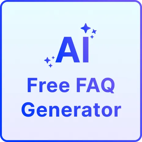  Free AI FAQ Generator, Smart FAQ Maker Tool
