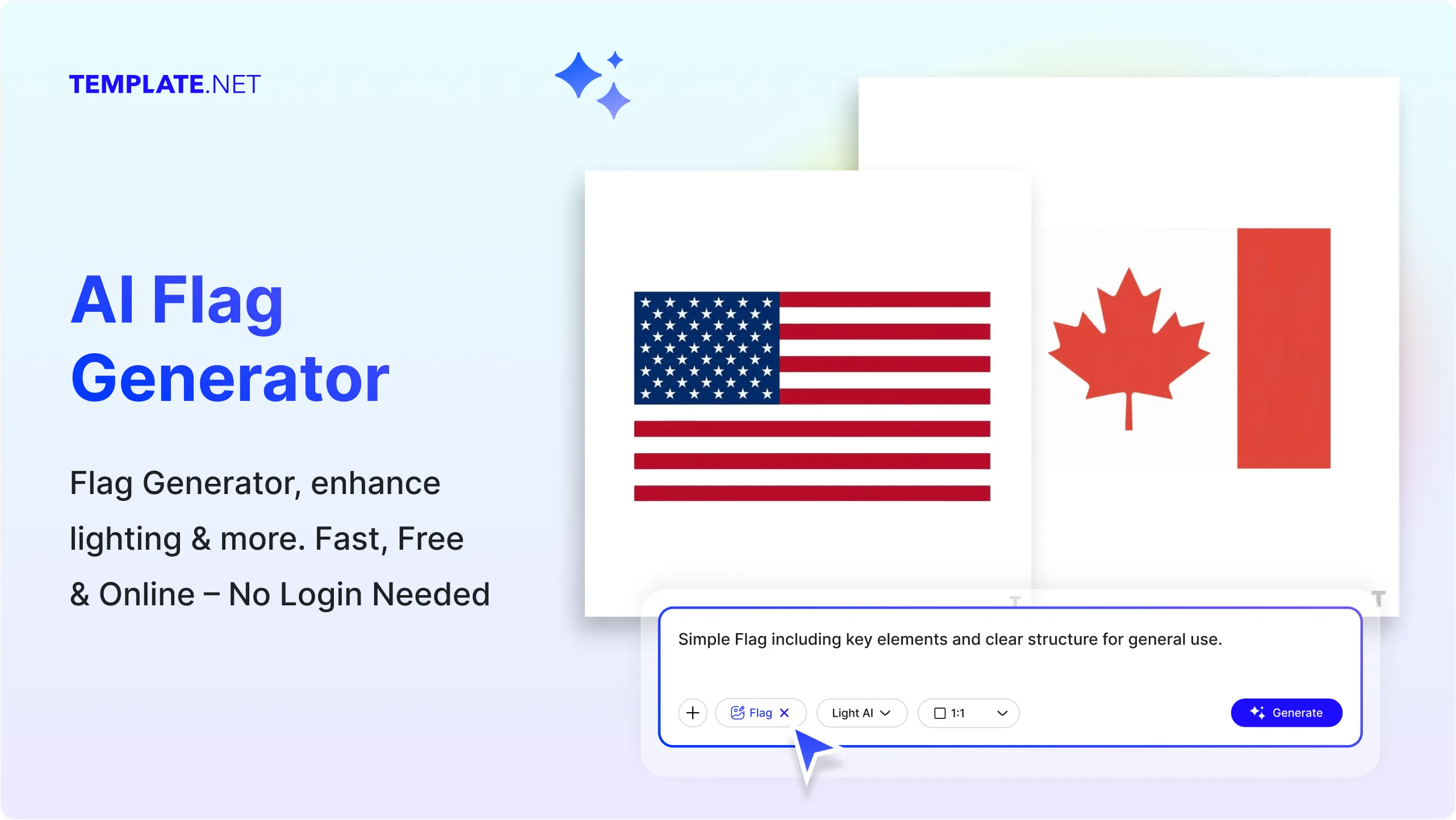 Free AI Flag Generator, Create Flag Designs Online [ No Signup ]