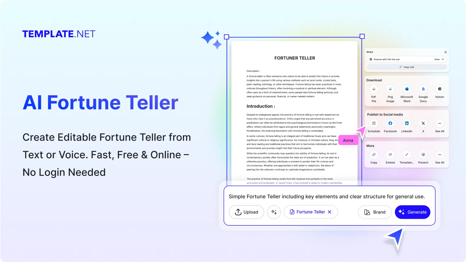 AI Fortune Teller, Online AI Fortune Reading Tool[ No Signup ]